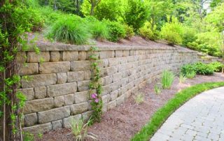 Wall Pavers and Vertical Paver Stone Elements