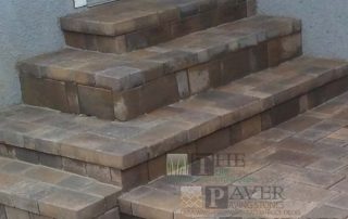 Paver Stone Walkway and Entry Steps