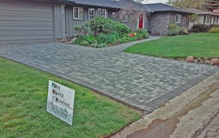 Driveway Paver Stones Installation Roseville - After