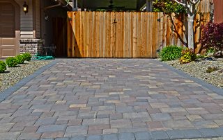 El Dorado Hills Paver Stone Driveway - CloseUp