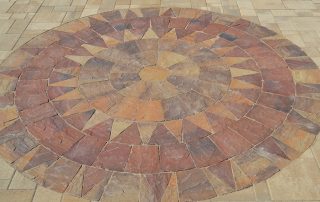 Patio Pavers for Faux Rugs
