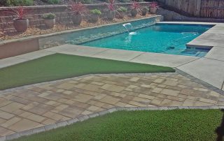 Porcelain Paver Stone Installation