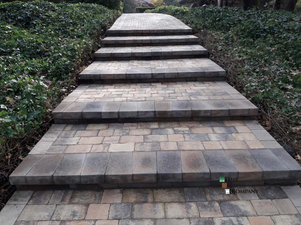 Custom Paver Stone Driveway & Walkway in the Lovely Area of Helena
