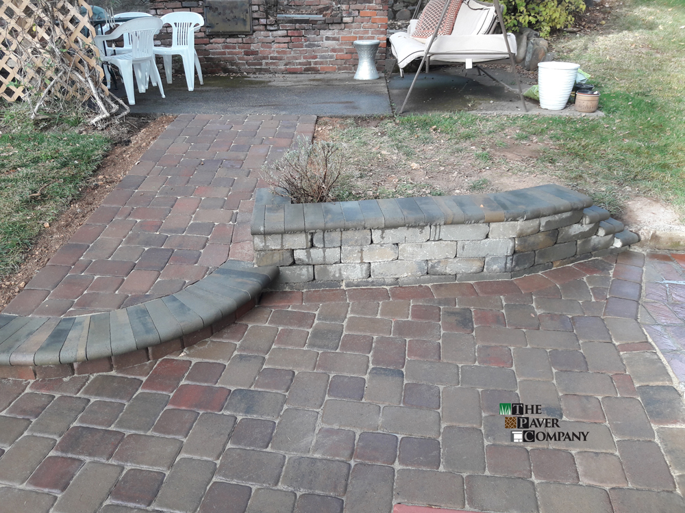 Custom Belgard Cambridge Paver Stone Entry and Walkway in Placerville
