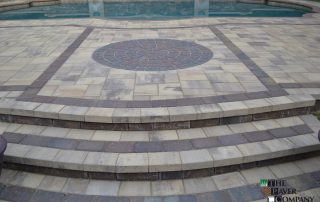 Custom Paver Stone Backyard Designed and Built in Carmichael