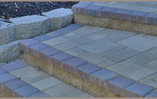 Cement patio pavers